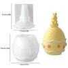 Bow Long-Eared Rabbit Aroma Candle Resin Silicone Mold Diy Small Rabbit Plaster Figurine Mold For Aromatherapy Diy Crafts