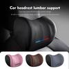 Memory Foam Car Logo Seat Headrest Lumbar Support Neck Cushion Accessories For 5 Series G30 G31 G32 G38 2021 2020 2019 2018