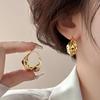 18K Gold Plated V-Shaped Ear Cuffs: European & American Cold Style, Fashionable, Versatile Ear Jewelry.