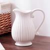 Modern ceramic wedding decoration vase white ceramic artificial vase home christmas new year decoration WF