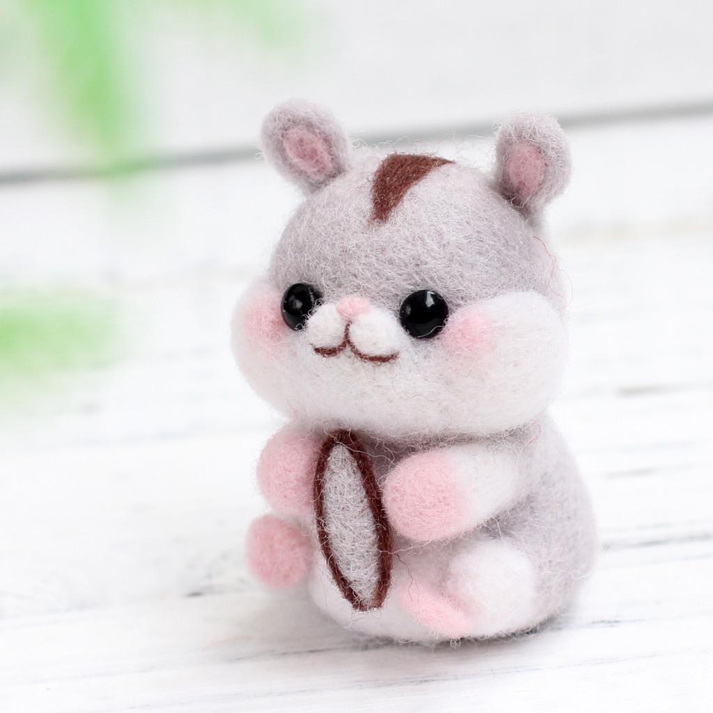 Buy Hamster Needle Felting Kit For Beginners with Basic Tools and