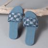 New Casual Square-shaped Flat Simple and Fashionable Women's Shoes and Slippers