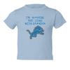 Detroit Lions Watching With Grandpa Kids Toddler T-Shirt
