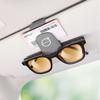 New Volvo Leather Car Glasses Clip Magnetic Sunglasses Holder For Volvo XC90 V90 V60 XC60 V40 EC40 EX40 S80 S60 S90 C40 XC40 V70