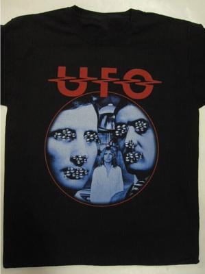 UFO Band Obsession Heavy Cotton Black All Size Unisex Shirt KK542