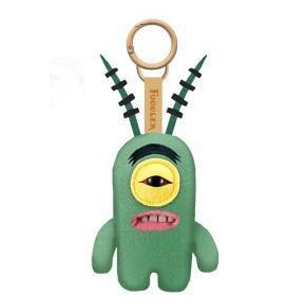 Fuggler SpongeBob SquarePants Keychain Plush Patrick Star Squidward Tentacles Sheldon J. Plankton Stuffed Toys Keyching