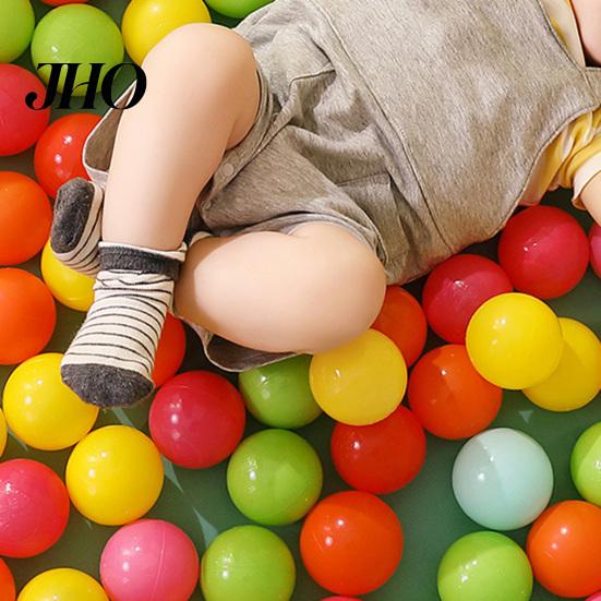 100 Stück Ozean Babybälle Umweltfreundlich Hohe Dichte Kinderspielzeug Bunter Wasserpool für