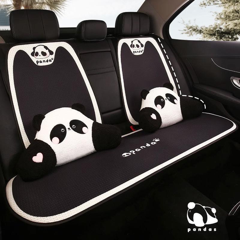 Universal Ladies' Car Seat Cushion: All-Season, Breathable Half-Cover for Spring and Summer