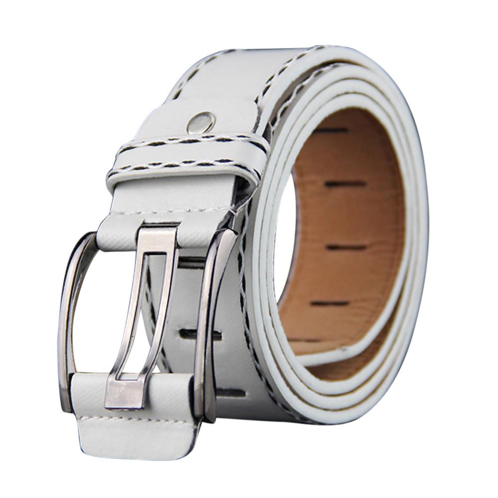 Men Casual Fashion Leather Belt Adjustable Buckle Strap Durable Design Suitable for Daily Wear and Various Outfits