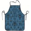 1pc Owl Pattern Apron, Made of Durable And Easy-To-Clean, with Adjustable Waist Tie, Suitable for Kitchen Cooking, Gardening, Fruit Picking, And Avail