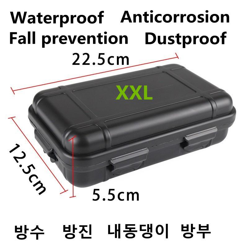 Hard Shell Carrying Case Portable Waterproof Safety Box Impactproof Shockproof Instrument Tool Storage Large Box With Sponge