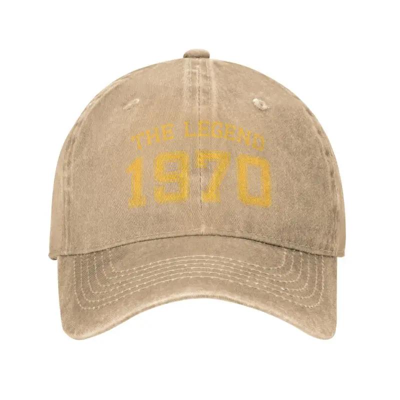 Custom Classic Cotton The Legend Born In Baseball Cap Women Unisex Adjustable Dad Hat Outdoor