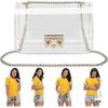 Bolsa Transversal Transparente, Bolsa de Ombro Pequena Aprovada para Eventos