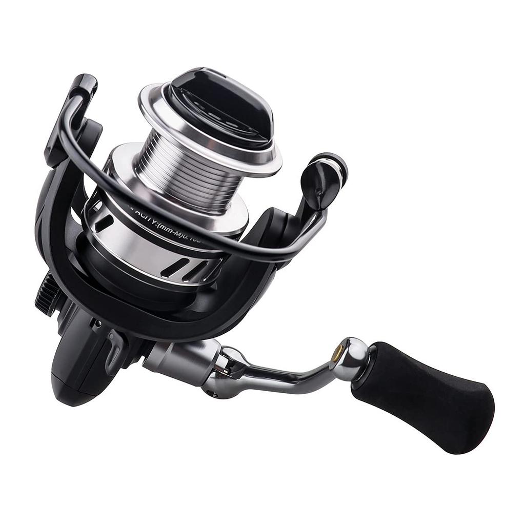 Ashconfish Spinning Reel PE Line General Purpose Fishing Reversible Handle EVA Handle BF5000 7+1BB Included, Reel, (Left/Right), Knob,