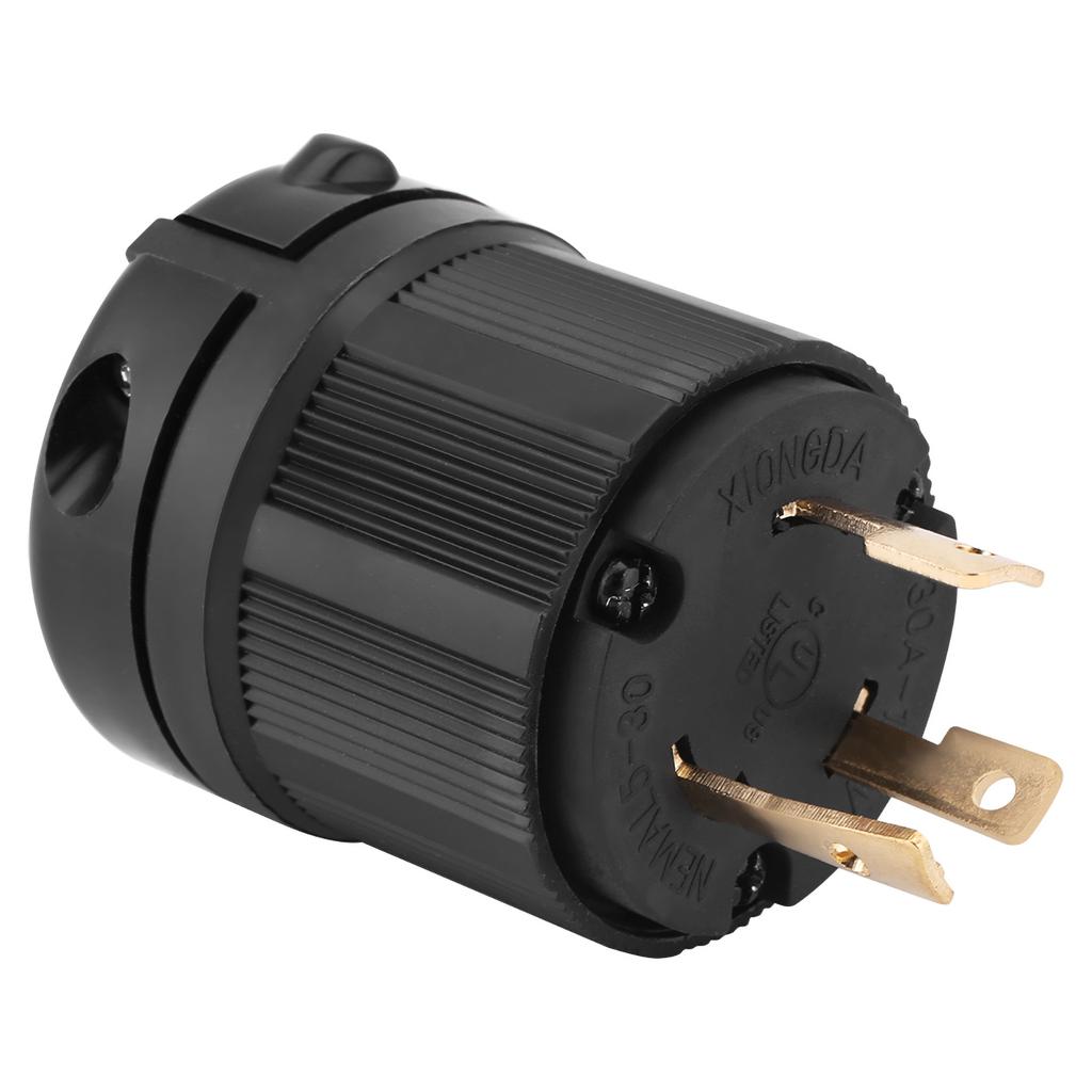 NEMA L530 30A 125V 3 Wire Twist Lock Electrical Plug Connector