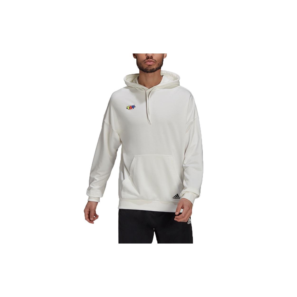 Men s adidas Printing Sports Loose White H61132 M