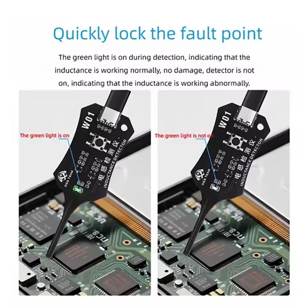 Quick Investigation Motherboard Coil Tester Electromagnetic Induction Tester  PC Repair