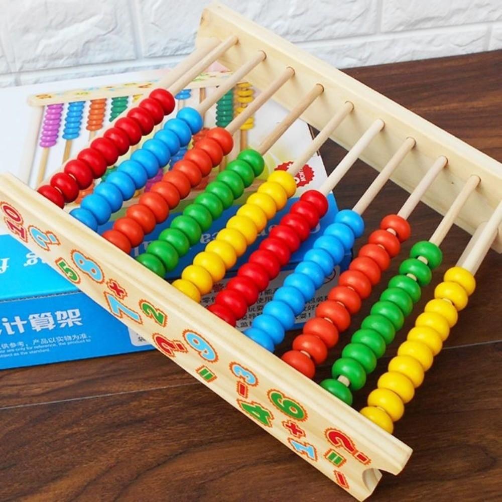 Montessori Toy Learning Mathematics Tool Wooden Children's Educational Toys  3-6 Year Olds