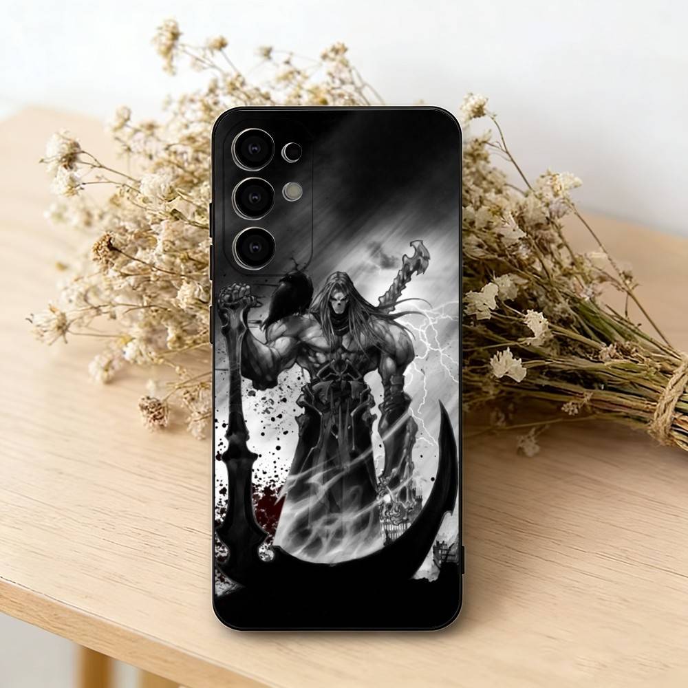 Game D-Darksiders Phone Case For Samsung S25,S24,S21,S22,S23,S30,Ultra,S20,Plus,Fe,Soft Silicone Black Cover