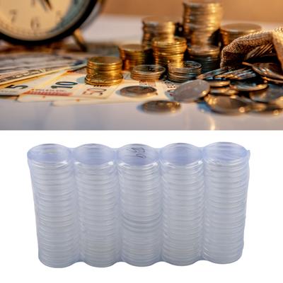 Brand New Suitable Supply Useful Coin Storage Holder Plastic 100Pcs 39MM Capsule Container Decoration Elements
