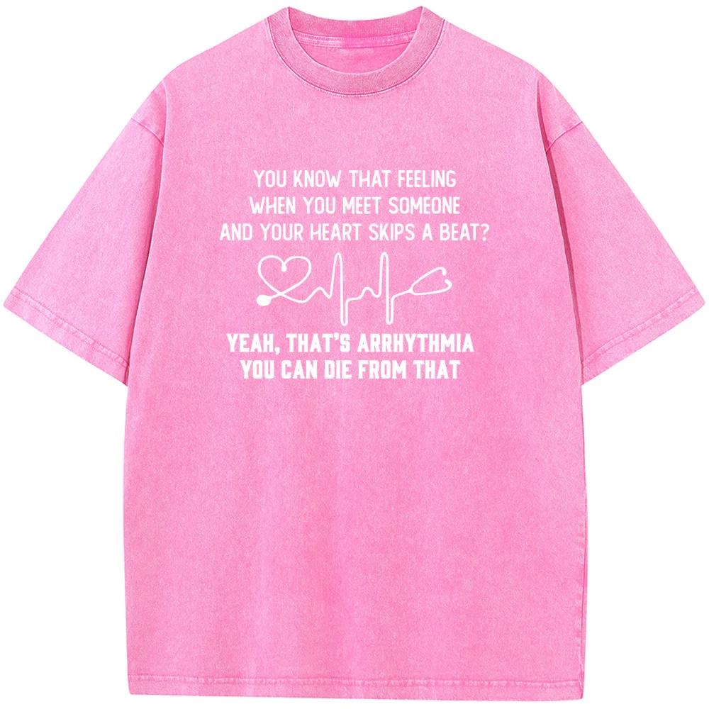 

Футболка с коротким рукавом и забавным принтом медсестры, летняя хлопковая футболка плотностью 230 г, потертая, новинка, повседневная, свободная, отбеленная футболка 3XL