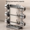Pot Lid Storage Rack Pot Lid Holder with Spoon Rest While Cooking Carbon Steel Pan Lid Organizer with Removable Drip