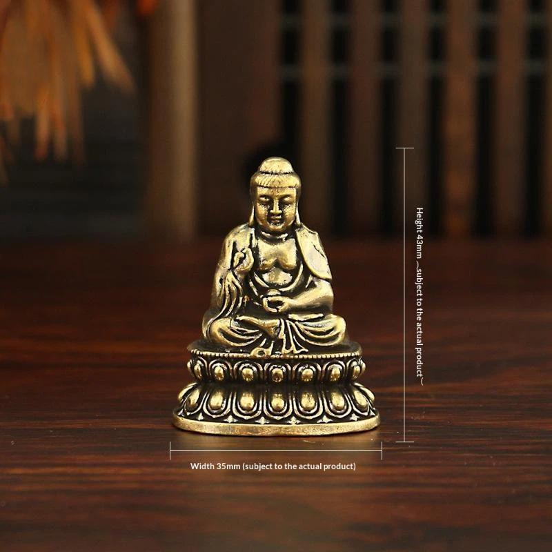 1Pcs New Brass Eight Guardian Statues, Zodiac Birth Figurines For Home And Desktop Decoration, Pocket-Sized
