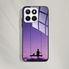 For Honor X8c Case Cover Tempered Glass Case Hard Coque Bumper Case For Honor X8C HonorX8c X 8 C Fundas Protect Cartoon Cover