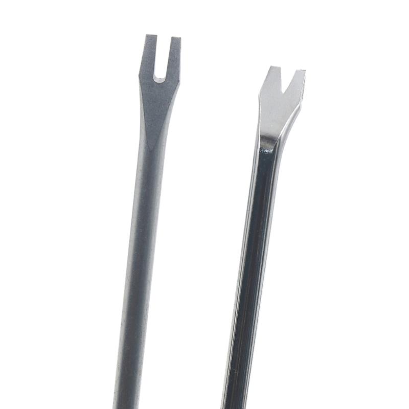 Tack Puller Nail Puller Pry Tool Nail Remover U Type V Type Screwdriver 260mm for Home Workshop Industry Carpenters