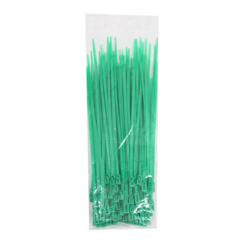 100 Pieces/Pack 4x200mm Cable Tie Can Be Released Fixed Bound Disassembled Slip Fastening Loops Nylon Tie