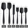 6 Pieces Silicone Spatula Set Food Grade Non Stick Heat Resistant Spatulas Turner for Cooking Baking Mixing Baking Tools