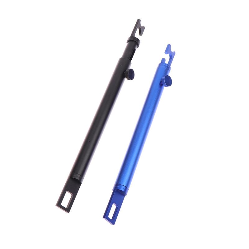 מוט תמיכה להברקת רכב מוט תמיכה אלומיניום נשלף מוט קיבוע לדלת רכב מוט תמיכה מתארך מתכוונן לאוטו