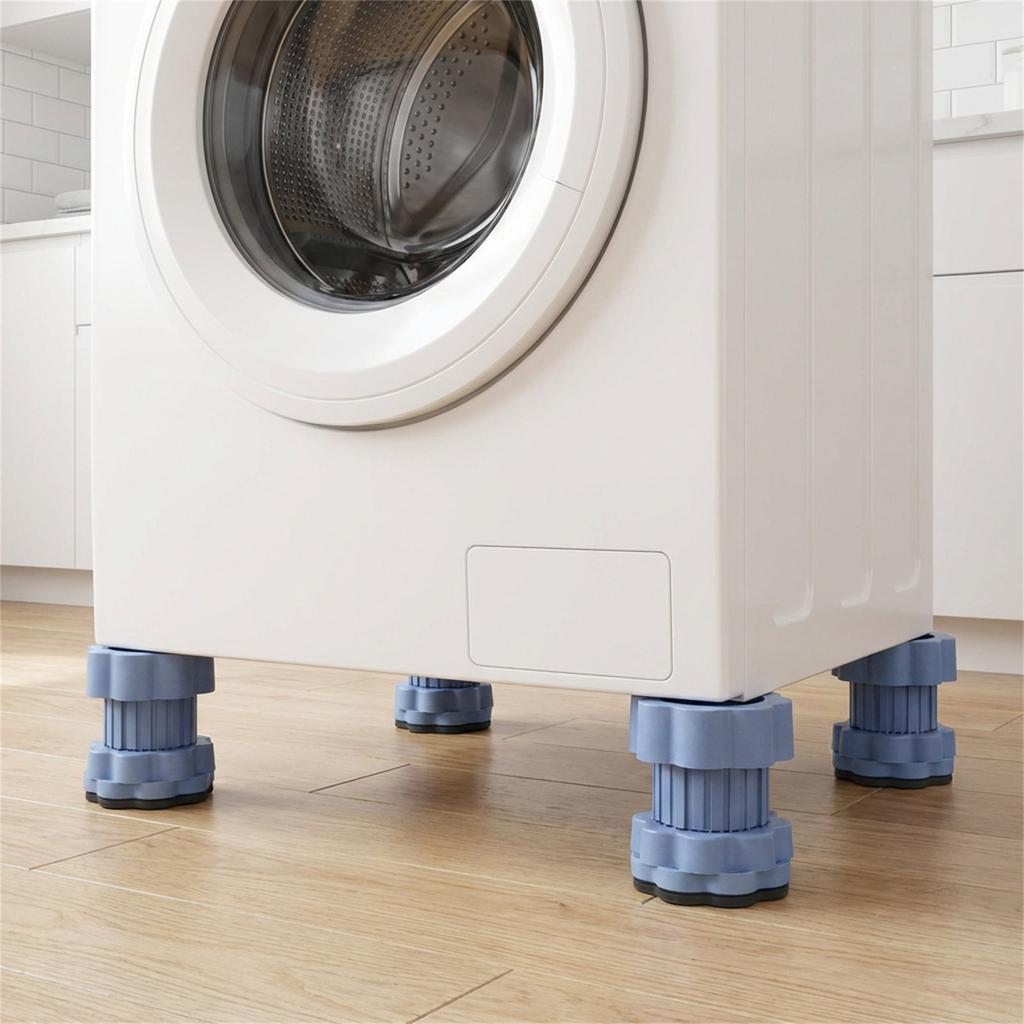 Washing Machine Anti-slip Pads Rubber Vibration Damping Feet Universal Refrigerator Base Non-skid Floor Protectors Hardware Tool