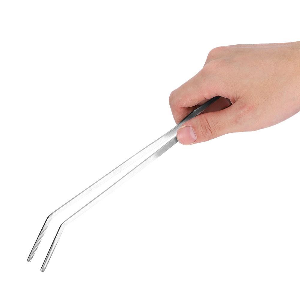 Fish   Aquarium Water Plants Planting Clip Stainless Steel Tweezers Cultivate Tool