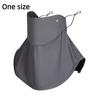 New Solid Color Ice Silk Mask Summer Face Scarves UV Protection Neck Wrap Cover Face Shield Sun Proof Bib Personalized Windproof