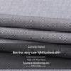 Romon Men's Striped Wrinkle-Free Breathable Cotton Business Long-Sleeve Shirt
