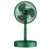 Kompakter wiederaufladbarer USB-Ventilator: Faltbarer, tragbarer Mini-Ventilator für Schreibtisch und Nachttisch