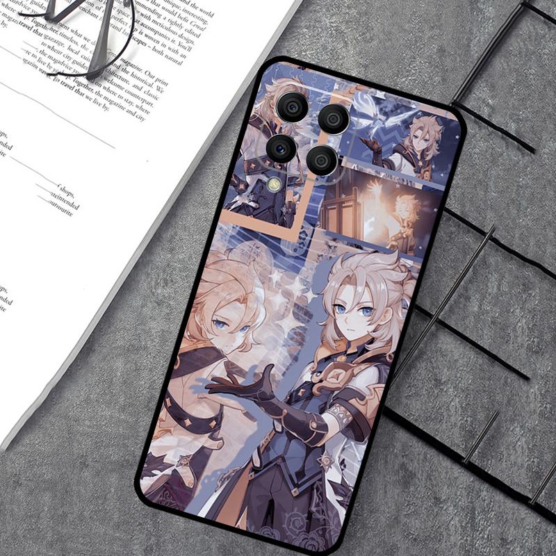 Genshin Impact Albedo Case For Samsung Galaxy M15 M11 M12 M13 M14 M06 M16 M36 M56 M31 M53 M32 M52 M35 M55 M34 M54