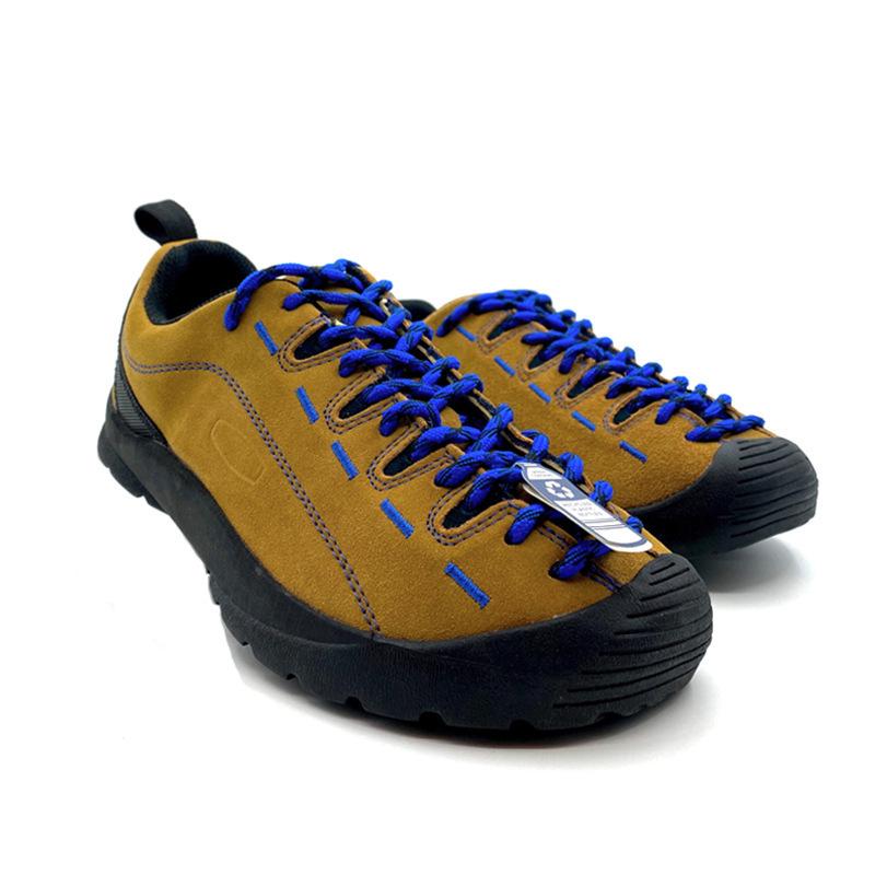 Chic Round Toe Hiking Shoes - Non-Slip, Low-Top Style for Women & Men