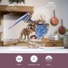 Ugears Windstorm Dragon Wooden Puzzle, No Glue or Tools Required, 3D Puzzle with Assembly Instructions