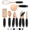 Trinket Set Kitchen Tools Accessories Gadgets Garlic Press Grater Kitchen 7-piece Set Rose Gold Baking Tool Whisk Egg Mix Tool
