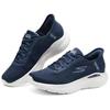 Skechers Serie Go Scarpe da Corsa Basse Comode Versatili Sneakers Donna Blu 129452-NVLV