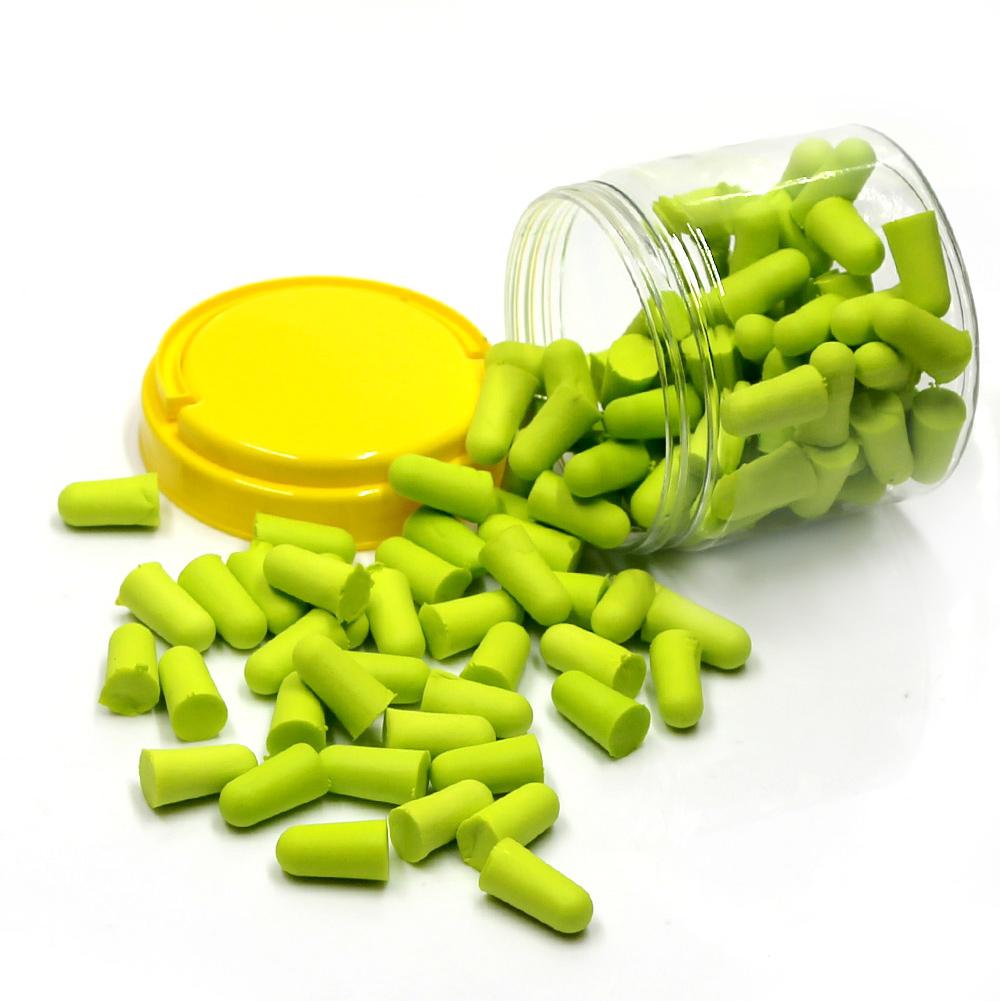 50 Pairs Soft Foams Ear Plug Noise Reduction Earplugs Protector for Sleeping Learning