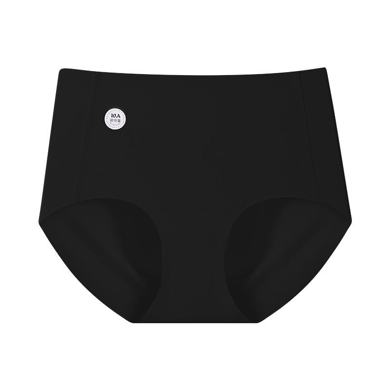 Modische Bequeme Atmungsaktive Sommer Nahtlose Dünne Hohe Taille Große Größen Einfarbige Damen Dreieck Höschen