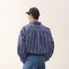 Croquis Men's H-Type Collar Long-Sleeve Shirt