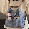 2025 Autumn Soft Leather Three-purpose Backpack Bag Women's Large-capacity Shoulder Tote Bag Commuter College Student Backpack