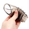 Reusable Silicone Penis Rings Sleeve Extender Sex Toys For Men Delay Ejaculation Condom Dick Enlargemen Cock Ring Glans Cover