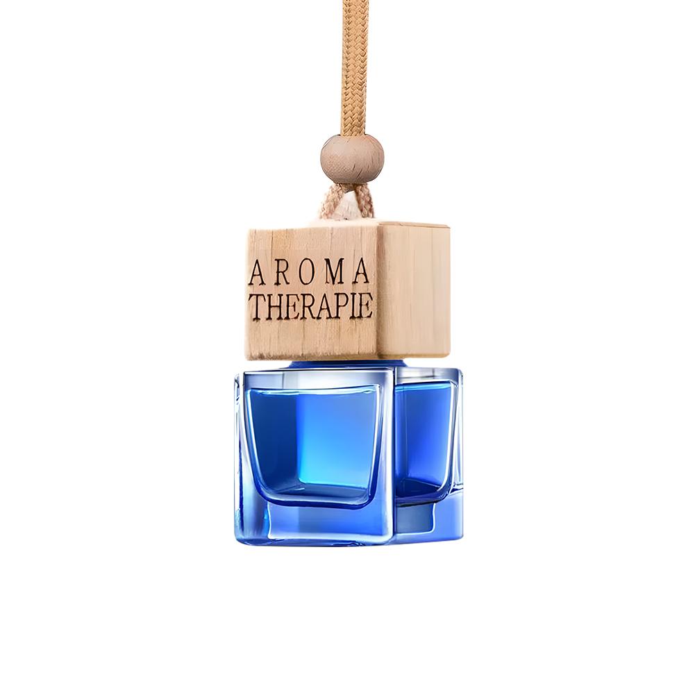 Auto Aromatherapy Fragrance Pendent Bottle Perfume Diffuser Automotive Decoration Car Hanging Glass Bottle Empty Perfume