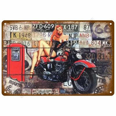 Segni in Metallo per Camera da Letto Poster in Metallo Retrò Arte Murale Decorazione Vintage per Stanza Articoli per la Casa Segni in Latta Estetico Uomini
