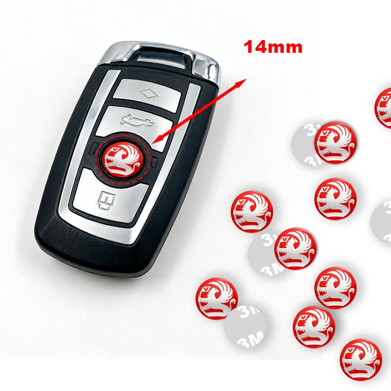 New 3D Car Remote Key Badges and Key Stickers For Opel Insignia Astra H G J Antara Vectra Vivaro Corsa C D Zafira B Car Styling